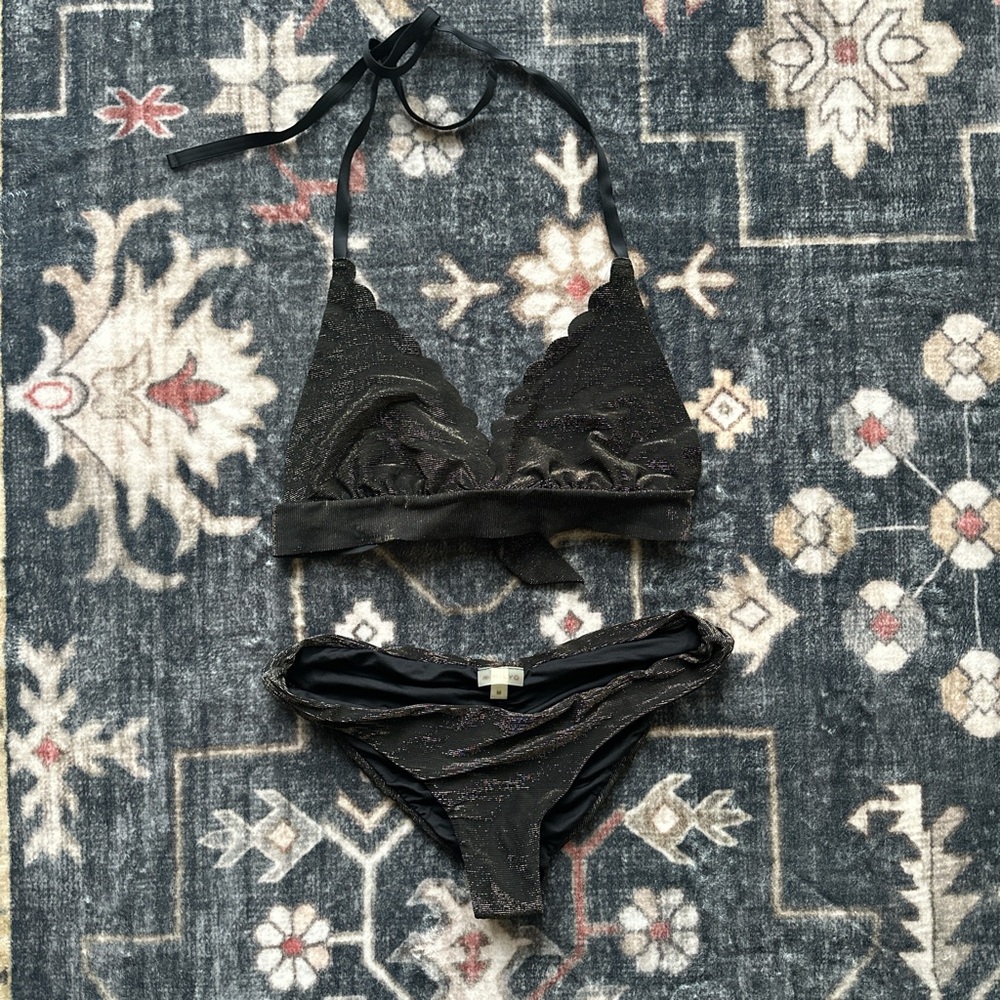 PQ Swim, D cup top, Medium Bottom